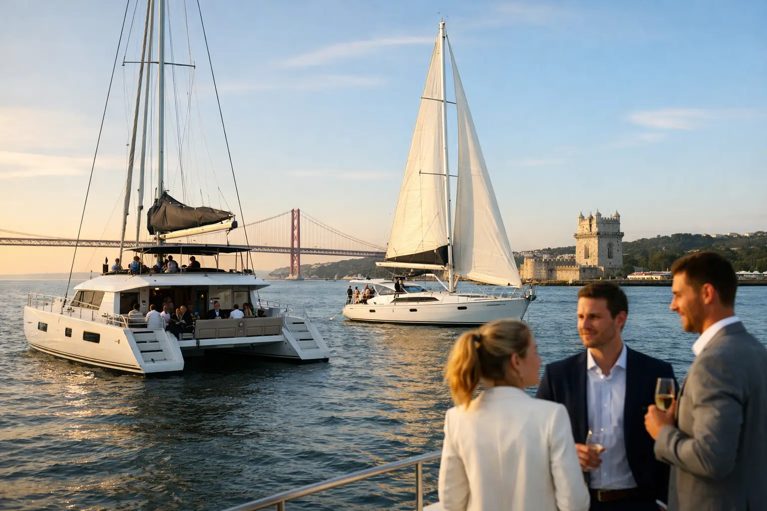 Choose a Corporate Boat Event Venue in Lisbon