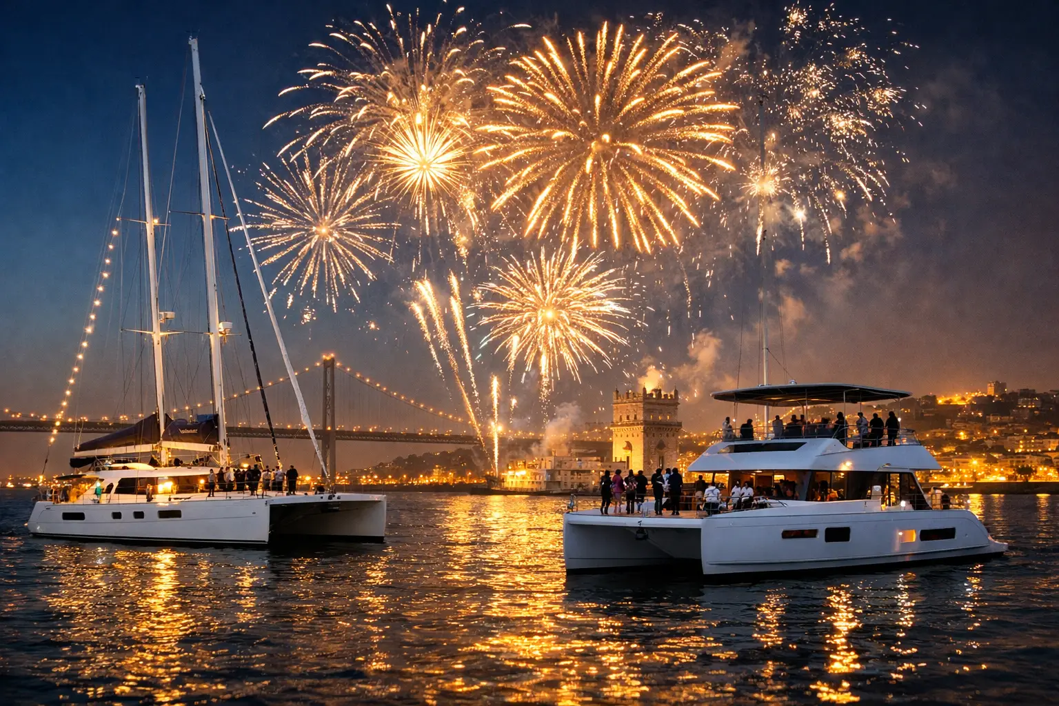 Lisbon New Year's Eve Fireworks Cruise Guide
