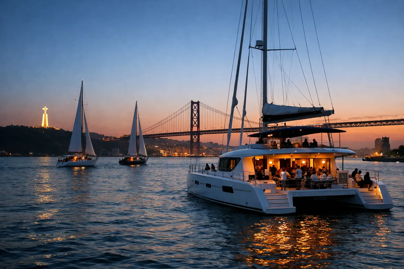 Lisbon Night Cruise for an Unforgettable Evening