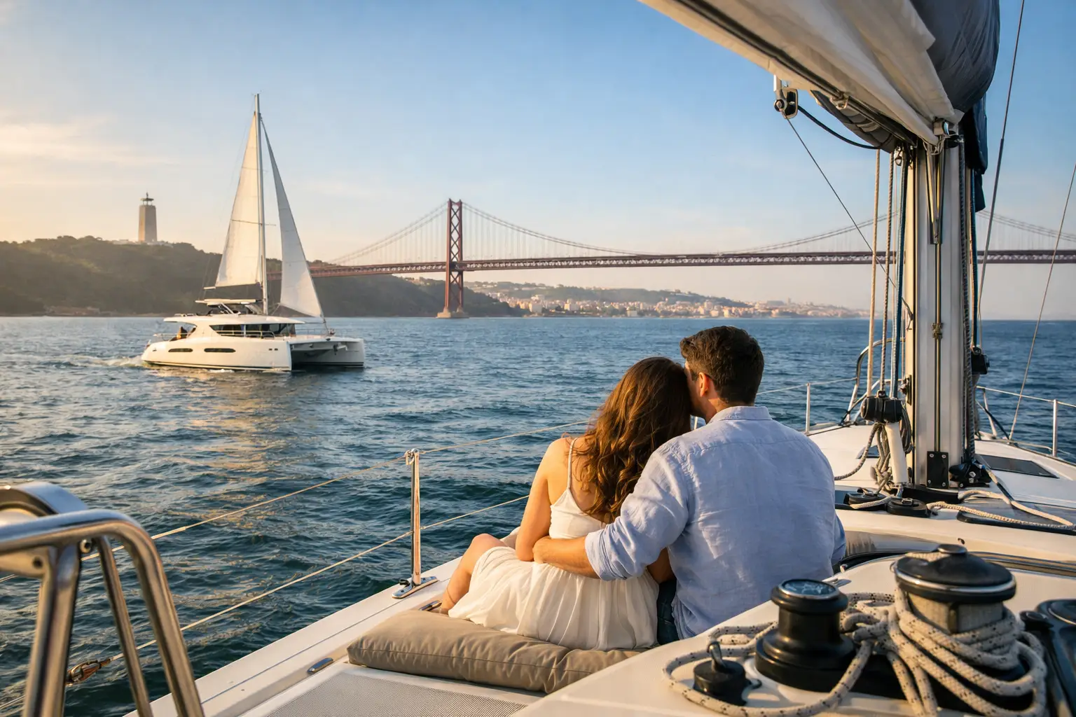 Private Boat Charters in Lisbon for Couples