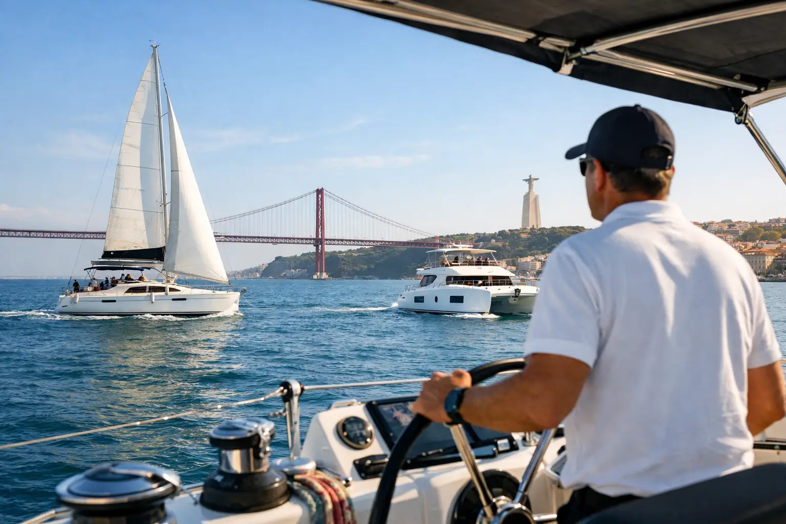 Skippered Boat Rental Lisbon for a Perfect Day