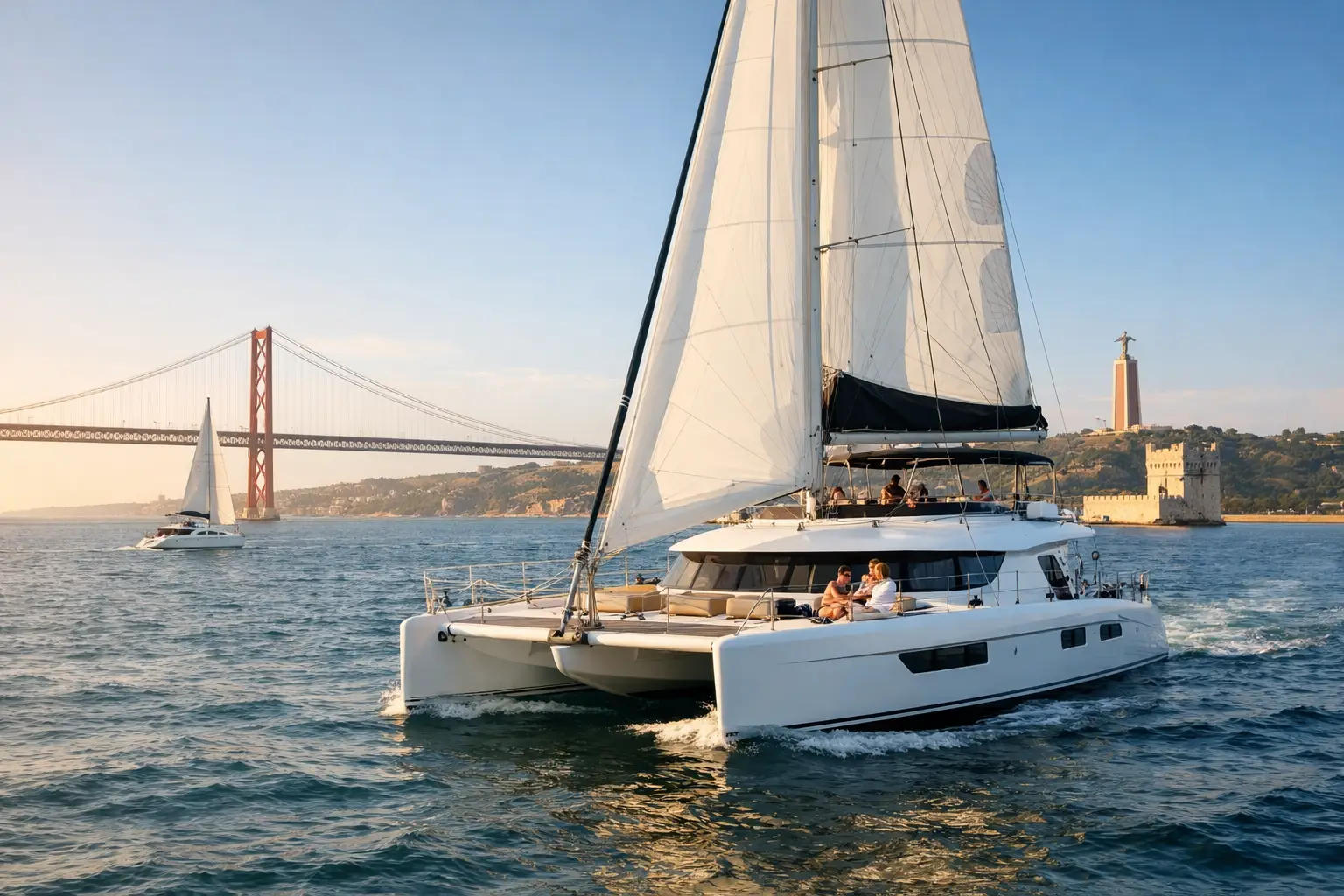 Why a Lisbon Catamaran Charter Feels Special