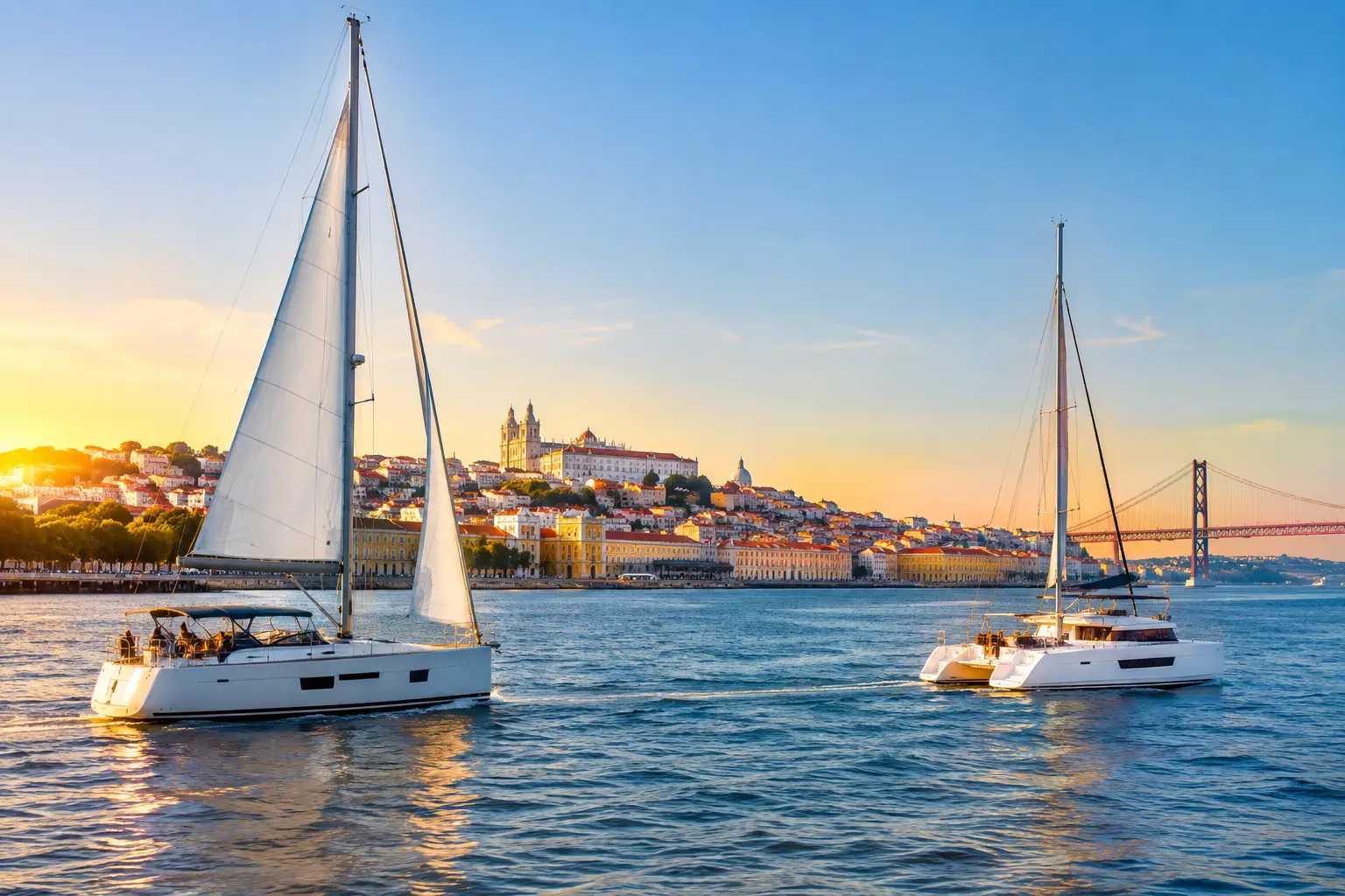 Best River Landmarks From Water in Lisbon