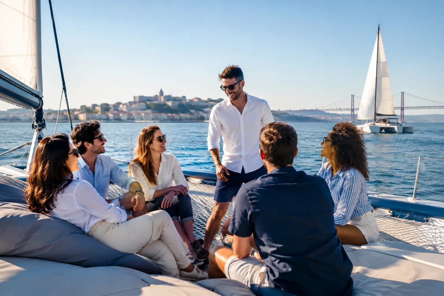 Best Team Building Event in Lisbon on a Boat