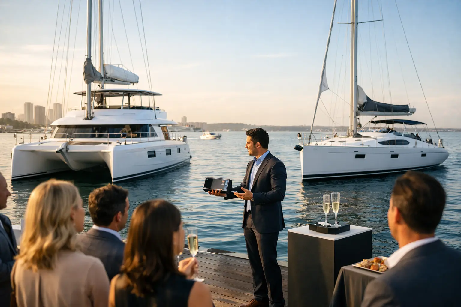 How a Waterfront Product Launch Wins Attention