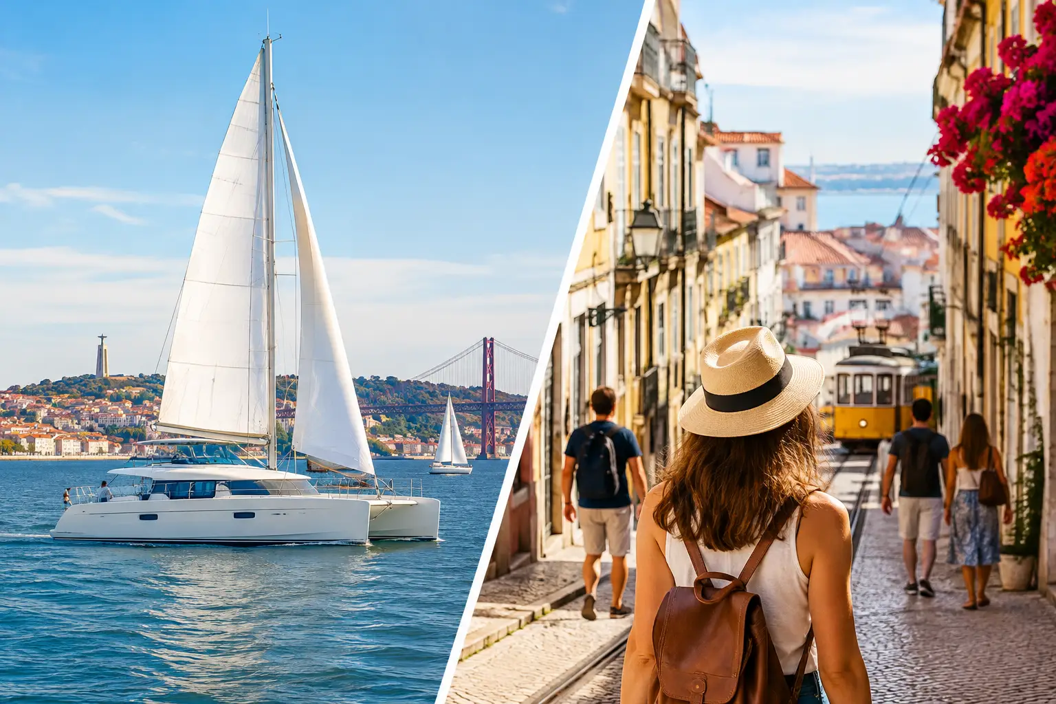 River Cruise Versus Walking Tour in Lisbon